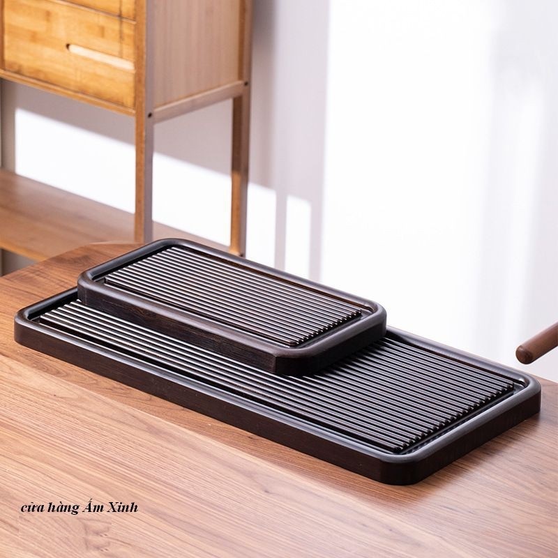 Khay Trà Tre Cao Cấp (dáng khay Bakelite)