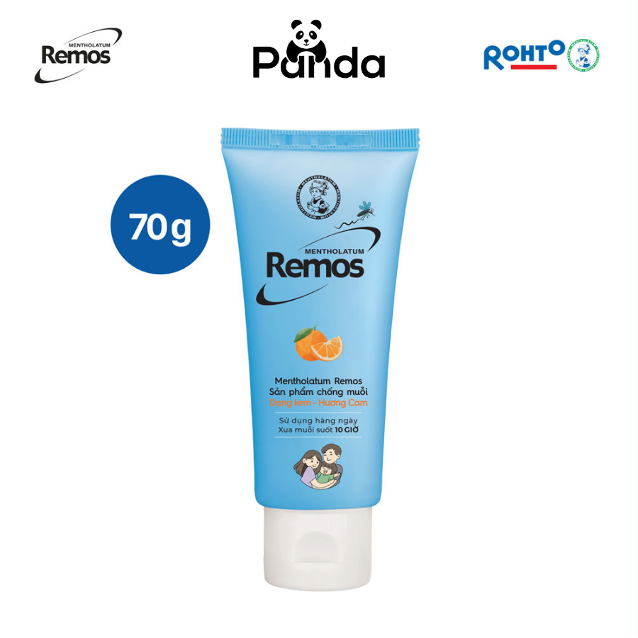 Kem chống muỗi Rohto Metholatum Remos Hương Cam 70g