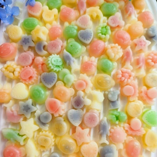 1Kg kẹo sáp Kẹo sáp ong nhân trái cây rừng thơm  - kẹo sáp hương vị hoa quả