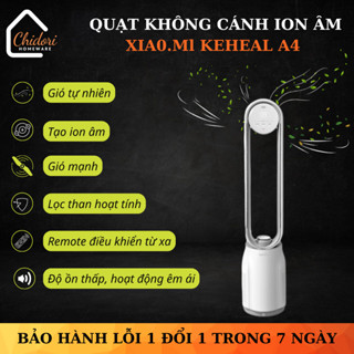 CHÍNH HÃNG - Quạt không cánh tạo ion âm Xiaomi Keheal A4 Pro 2024 tiếng Việt / A4 2023 - BH 12 Tháng