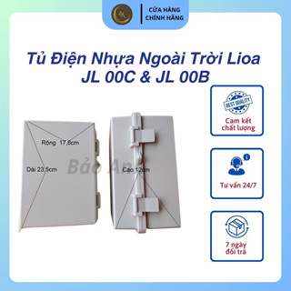 Tủ điện nhựa ngoài trời Lioa JL 00C (loại lớn) & JL 00B (loại nhỏ) Tủ điện chống nước