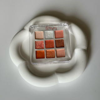 [HỘP CHIẾT] Bảng Phấn Mắt 9 ô ZEESEA Tông Hồng Cam Đào Alice In Wonderland Eyeshadow Palette