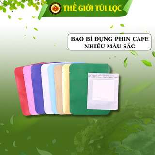 Túi đựng túi lọc cafe PHUKIENTUILOC, chất liệu Nhôm - Size 10x12.5cm nhỏ gọn, nhiều màu sắc