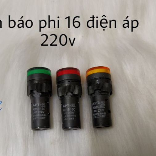 Đèn báo lắp tủ điện lỗ phi 16 hàng led đẹp