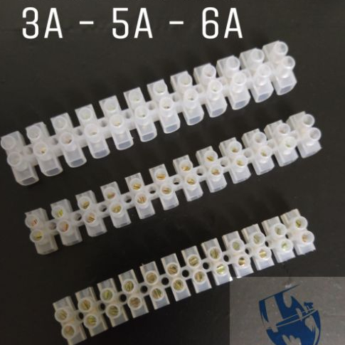 Cầu đấu điện Plastics Terminal 12P 3A - 5A - 6A