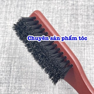 ✅ Chổi Phủi Tóc Barber Cao Cấp - Kích Thước 15.5cm, Lông 2cm, Thân Cán Gỗ Sang Trọng