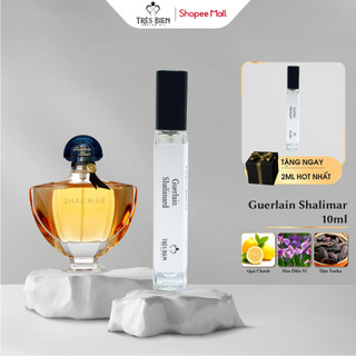 Tinh dầu nước hoa Nữ Guerlain Shalimar 10ml chính hãng Très Bien hương Sang trọng, Quyến rũ, Gợi cảm