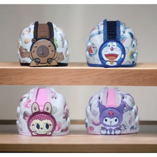  Mũ bảo vệ đầu bé siêu nhẹ thoáng khí - Nón bảo vệ đầu cho bé tập đi - Mũ bảo hiểm bảo vệ an toàn cho bé tập ngồi xe máy 