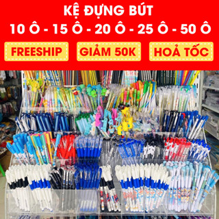 (Chuyên sỉ giá tốt)Kệ Trưng Bày Bút - Kệ Mica Đựng Bút - Kệ Bút Mica - Khay Đựng Bút - Kệ Đựng Bút Nhiều Ngăn