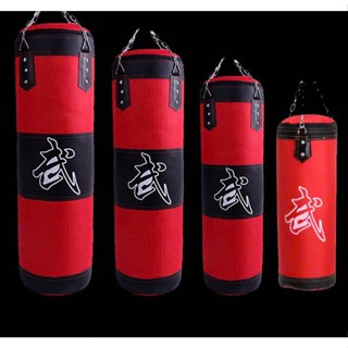[Chưa Độn] Vỏ Bao Cát Đấm Bốc Boxing Tập Võ Dài 120cm 100cm 80cm 60cm, Vỏ Bao Đấm Cát Boxing Treo Tường