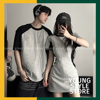 Đồ đôi nam nữ couple đáng yêu dễ thương - Set đồ thun cặp đi dạo phố - Đồ đôi nam nữ YOUNG STYLE