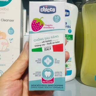 Kem đánh răng Chicco cho bé