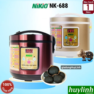 Máy làm tỏi đen gia đình nhật bản nikio nk-688 - dung tích 5 lít