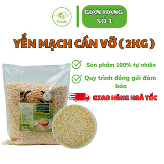  2kg Yến mạch Úc Tươi cán vỡ ăn liền - Túi 2kg Yến mạch úc 