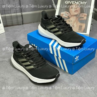 Giày thể thao Adidas Running Ultrabounce Core Black HP5787, Giày thể thao Adidas Running Ultrabounce đen vạch bạc