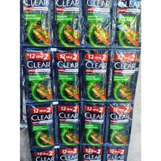 5Dây x 14 Gói- Dầu gội sạch gàu phong lữ và gỗ đàng hương Clear Men Perfume Warm Forest 5g/ gói