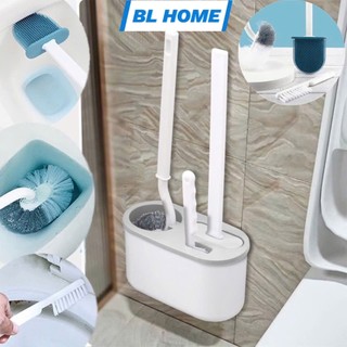 Bàn chải vệ sinh bồn cầu 3 trong 1 - Set 3 bàn chải gắn tường tiện lợi cho nhà tắm