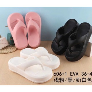 Tông Xỏ Ngón Đế Cao - Dép Bánh Mì Xỏ Ngón Cao 5 cm Thời trang( Chân dày chọn Tăng 2 size)