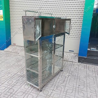 Tủ chén inox, tủ đựng chén bát inox TCTA1014