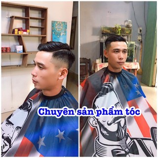✅freeship✅  Áo choàng cắt tóc , khăn choàng cắt tóc Barber BA09 ( 1m55 x 1m50 )