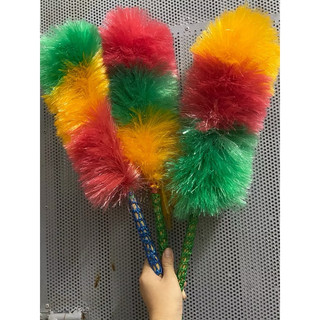 Chổi Cước Nilông Quét Bụi Đồng - Dài 35cm (s) / 58cm (M)