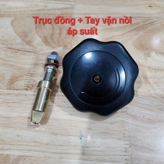 Combo núm vặn và trục đồng dùng cho nồi áp suất 2 tay cầm