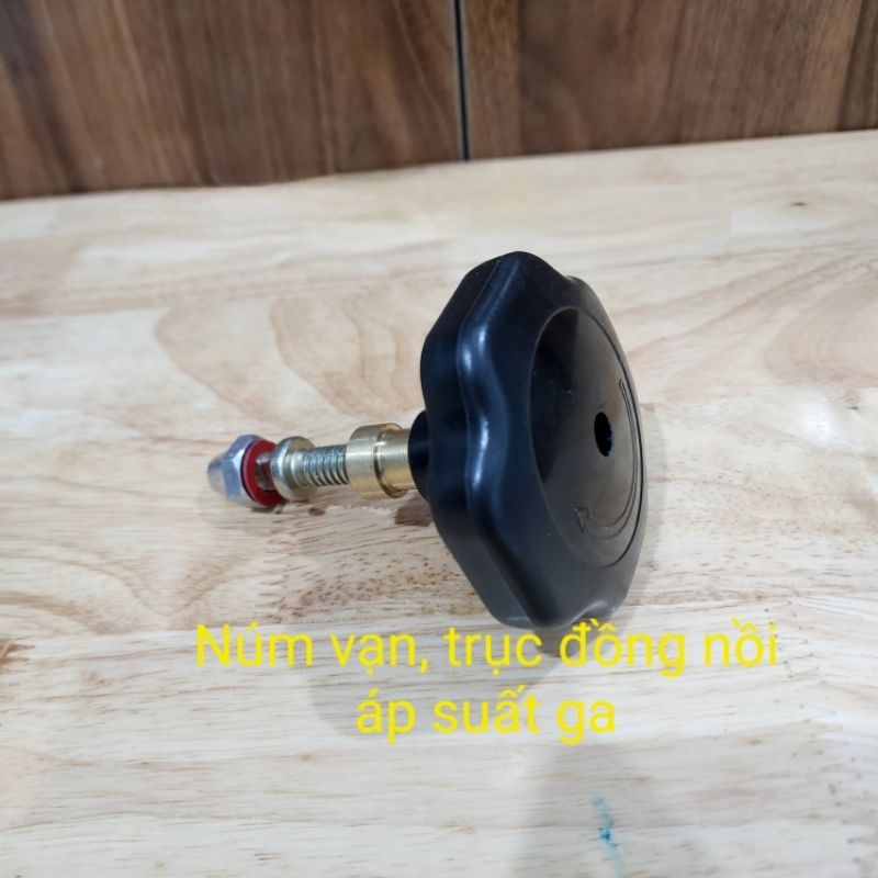Combo núm vặn và trục đồng dùng cho nồi áp suất 2 tay cầm