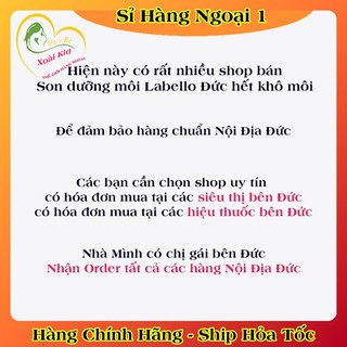 [auth] Son dưỡng môi căng mọng, mềm mịn Labello Đức [Hàng nội địa Đức Đủ Bill] [Hot]