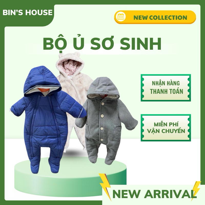 Body ủ dày cho bé sz 1-24M
