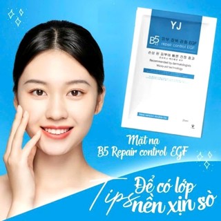 [Mẫu Mới] Mặt nạ B5 Yuejin Repair Control EGF (Hộp 10 miếng)