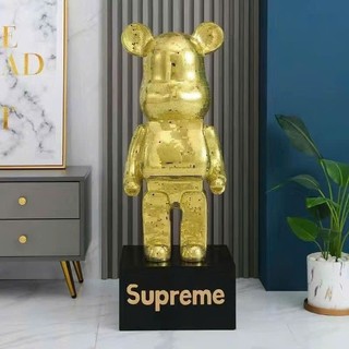  Gấu Bearbrick Bling decor cao cấp 50cm 80cm đủ màu vàng bạc đồng thích hợp trang trí shop phòng khách hàng có sẵn 