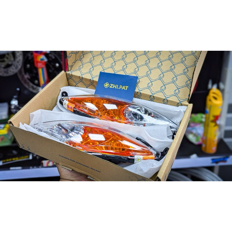 Xi nhan zipat | ZHI.PAT | Crypton X135 | Exciter135 4S | Trắng-Cam