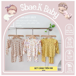 Bộ Quần Áo Cánh Tiên Xuất Dư Bé Gái