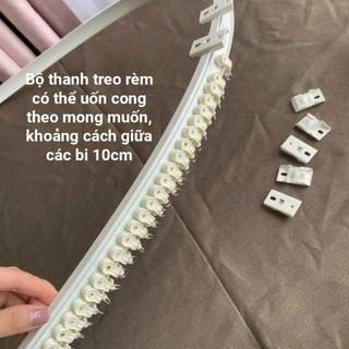 “Thanh Treo Rèm Cửa Dài 2m50” kèm phụ kiện và ốc vít