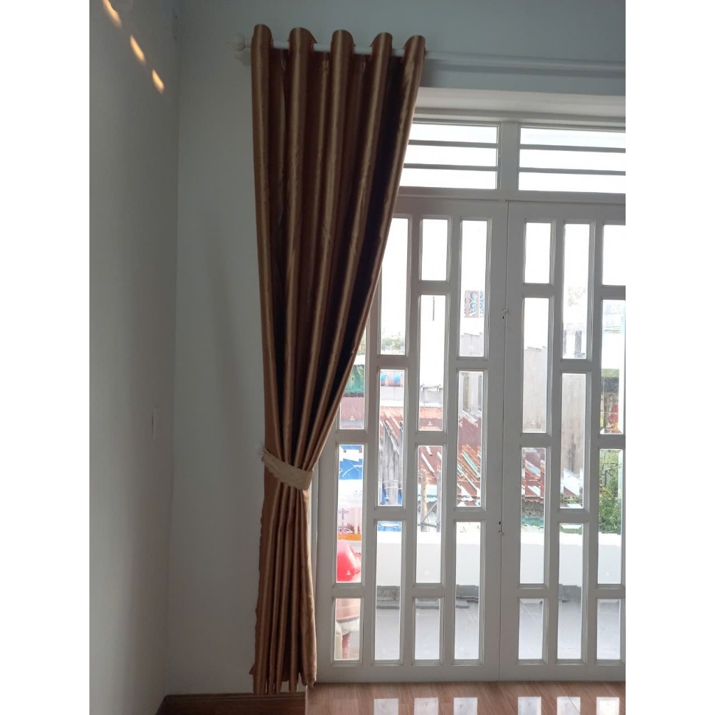 1 tấm Màn Cửa Rộng 3m x Dài 2m70 chống nắng cản sáng 100%, dùng lỗ khoen