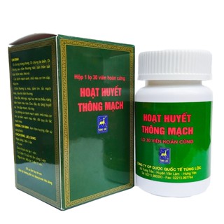 Hoạt huyết thông mạch TL  - Hỗ trợ giúp tăng cường lưu thông máu, cải thiện tuần hoàn máu não. Hộp 30 viên
