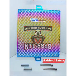Che két nước lưới titan Winner Exciter 135 150 Sonic Raider satria Vario AB Sh ( Tặng kèm ốc )