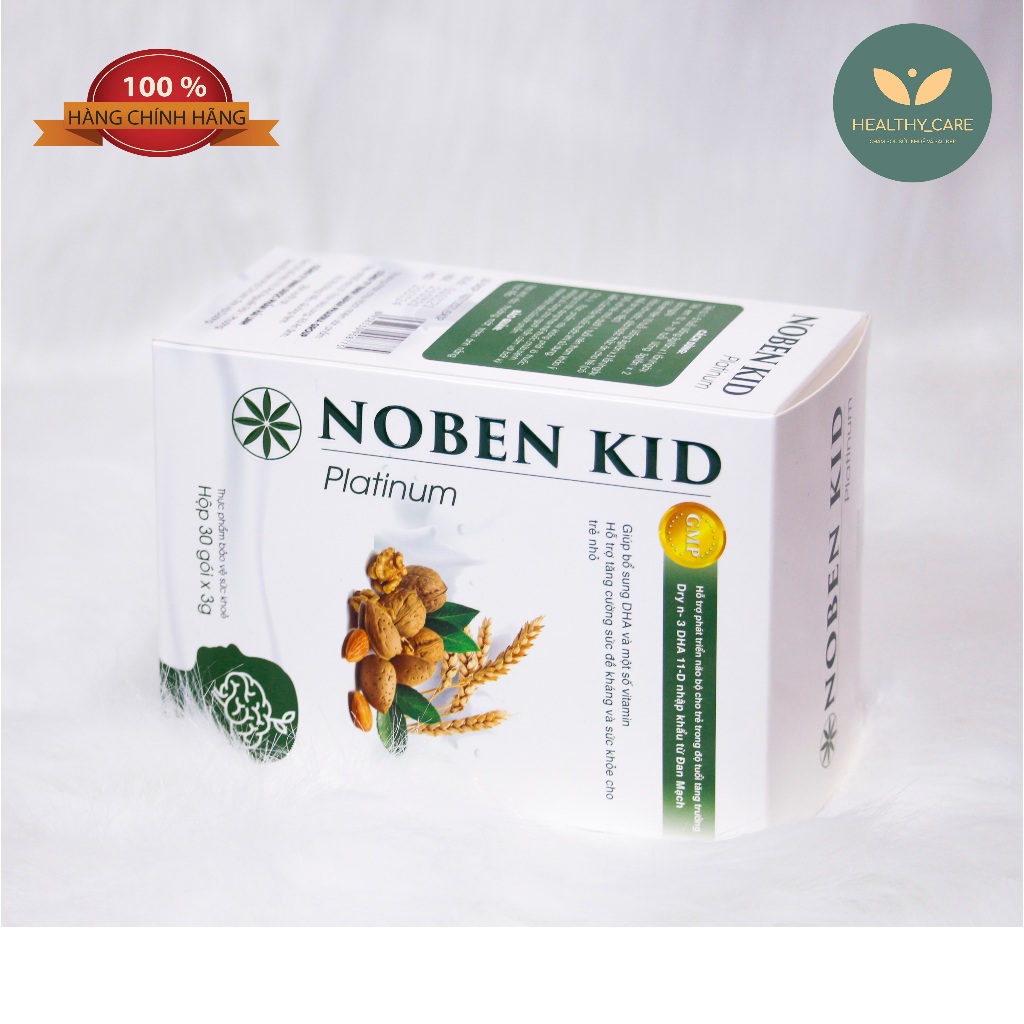 Combo 6 NOBEN KID Cốm Trí Não [CHÍNH HÃNG] - Giúp Bé Thông Minh, Tăng Khả Năng Ghi Nhớ, Phát Triển Trí Não