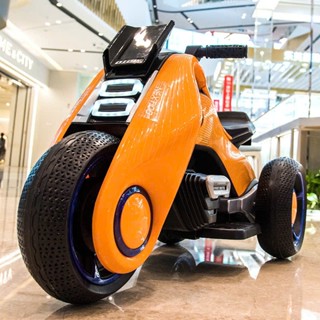   Freeship Hà Nội  Xe Máy Mô Tô Điện 3 Bánh BDQ 6188A,2 Động Cơ,Tải Trọng 50KG Chức Năng Nhạc Còi Đèn  Đỏ-Đen-Cam-Trắng  