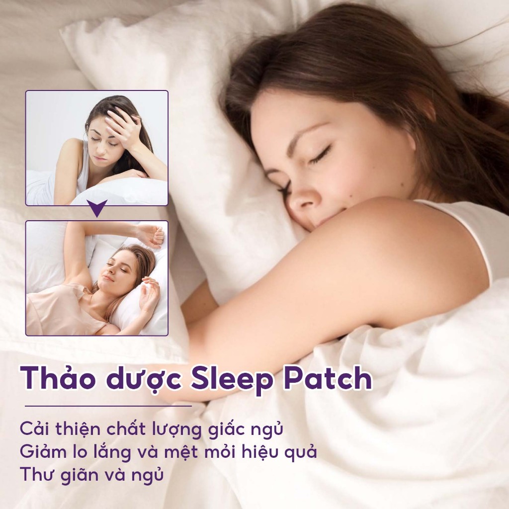 South Moon Miếng dán hỗ trợ giấc ngủ Miếng dán hỗ trợ giấc ngủ Giúp ngủ nhanh chóng 10pcs
