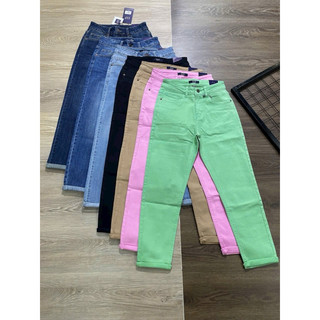 Quần jean baggy 9 tấc co giãn xuất khẩu