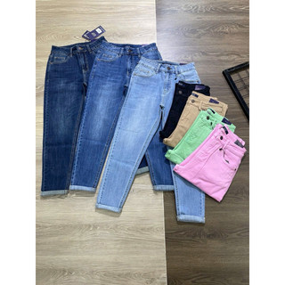 Quần jean baggy 9 tấc co giãn xuất khẩu