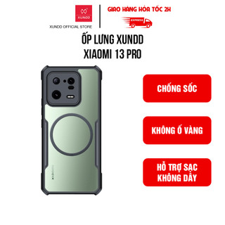 Ốp lưng XUNDD Xiaomi 13 Pro (BEATLE MAGNETIC) - Chống sốc, Hỗ trợ sạc không dây