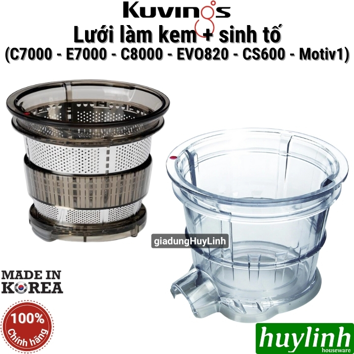 Phụ kiện cối làm kem và sinh tố Kuvings C7000 - EVO820 - E7000 - EVO810