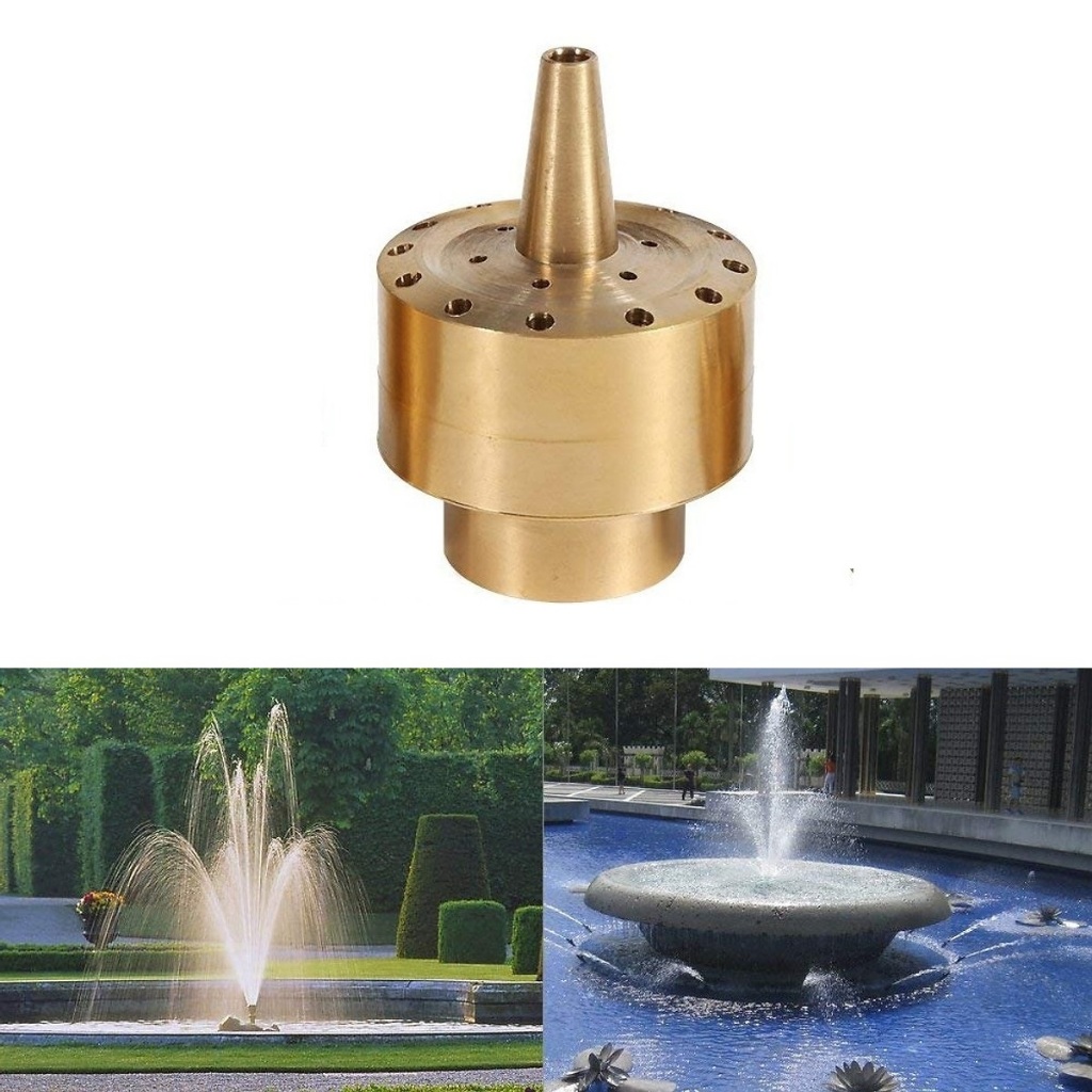 Đầu phun hình bông hoa phi 21mm bec phun nước nghệ thuật trang trí đài phun hồ tiểu cảnh bể cá thác nước hòn non bộ