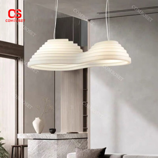 Đèn thả trần phong cách Bắc Âu trang trí mọi không gian phòng ngủ phòng khách bàn ăn bếp