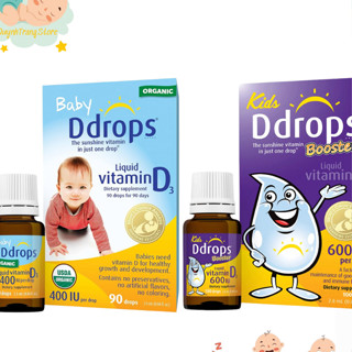 Baby Ddrops Vitamin D3 ddrop cho bé 90 giọt của Mỹ