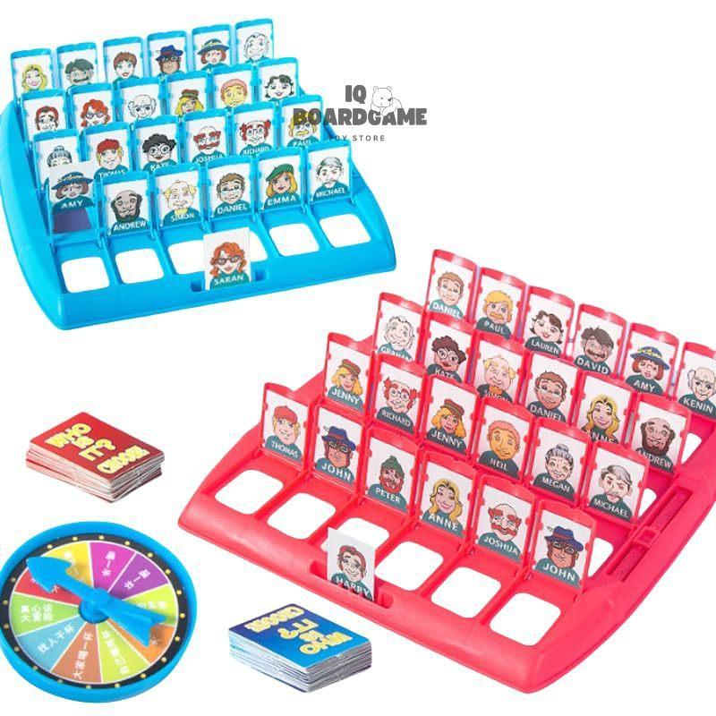 Trò chơi đoán hình nhân vật guess who đồ chơi thông minh who is it boardgame trí tuệ cho trẻ nhỏ