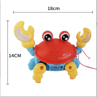 đồ chơi cua chạy pin, ĐỒ CHƠI TRẺ EM CON CUA CHẠY HÁT, ĐỒ CHƠI CON VẬT CÓ NHẠC VÀ CHẠY