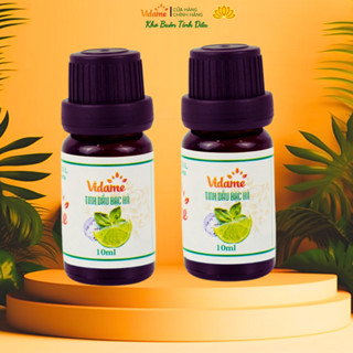 COMBO 2 LỌ 10ML Tinh Dầu Bạc Hà VIDAME Nguyên Chất, thơm mát, xông thơm phòng, khử mùi, đuổi chuột